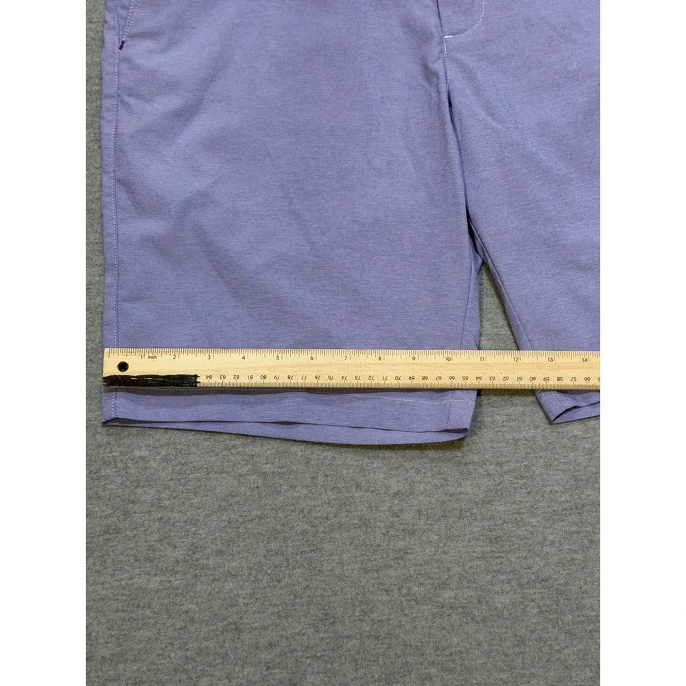 Tommy Bahama Mens 36 Lavender Performance Golf Shorts Purple Chino Marlin